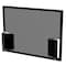 Ritescreen 31 in W x 14 in H Hinged / wicket Window Screen, WK2LR, BetterVue Mesh, Black WK2LR-Black-L48-MSBV-L00-BetterVue-H14-W31 - alternate 2